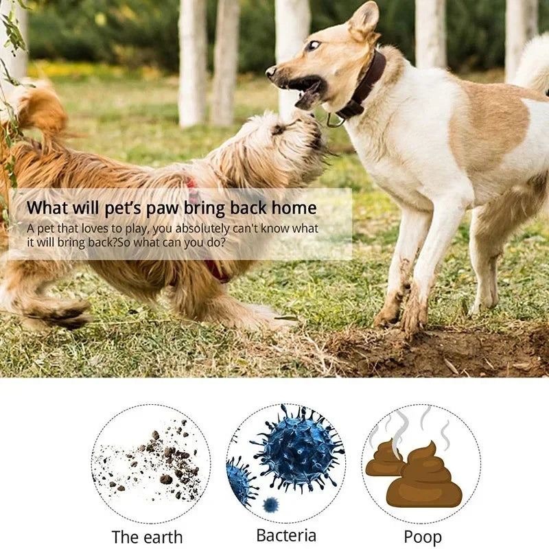 Pet Paw Cleaner Cup – Say Goodbye to Muddy Floors