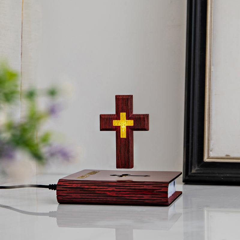 Holy Bible LED Cross Lamp