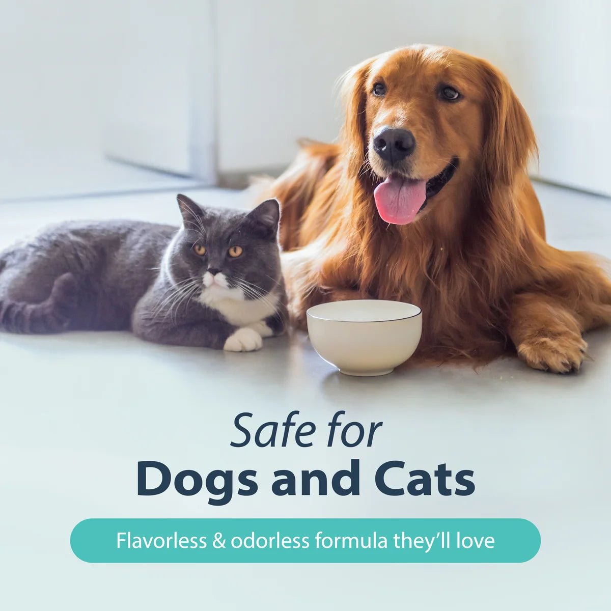 Dental Fresh® Water Additive for Dogs & Cats - Original & Advanced Whitening Formulas