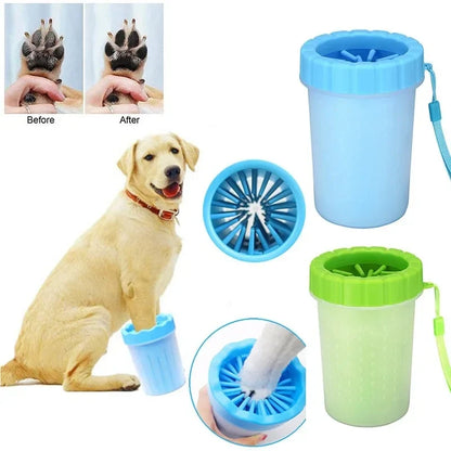 Pet Paw Cleaner Cup – Say Goodbye to Muddy Floors