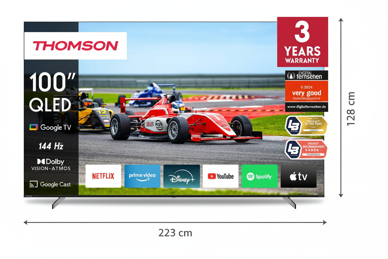 Thomson QLED PRO 4K Google TV (144Hz)