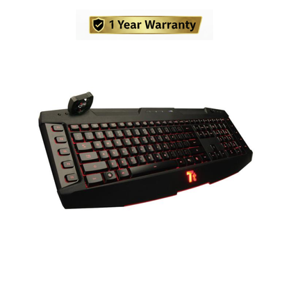TTE Challenger Pro USB Keyboard – Full-Size Gaming & Office Keyboard | Black