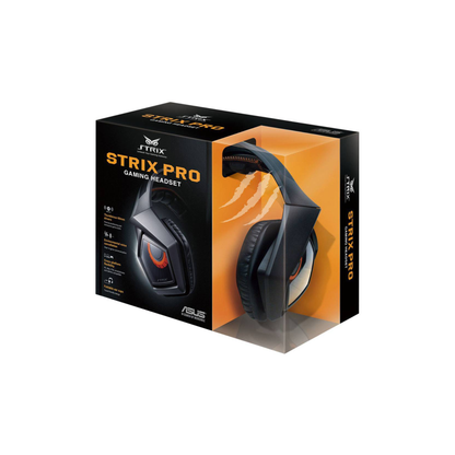 ASUS ROG Strix Pro Gaming Headset – 60mm Drivers & Noise Cancellation | PS4 Compatible