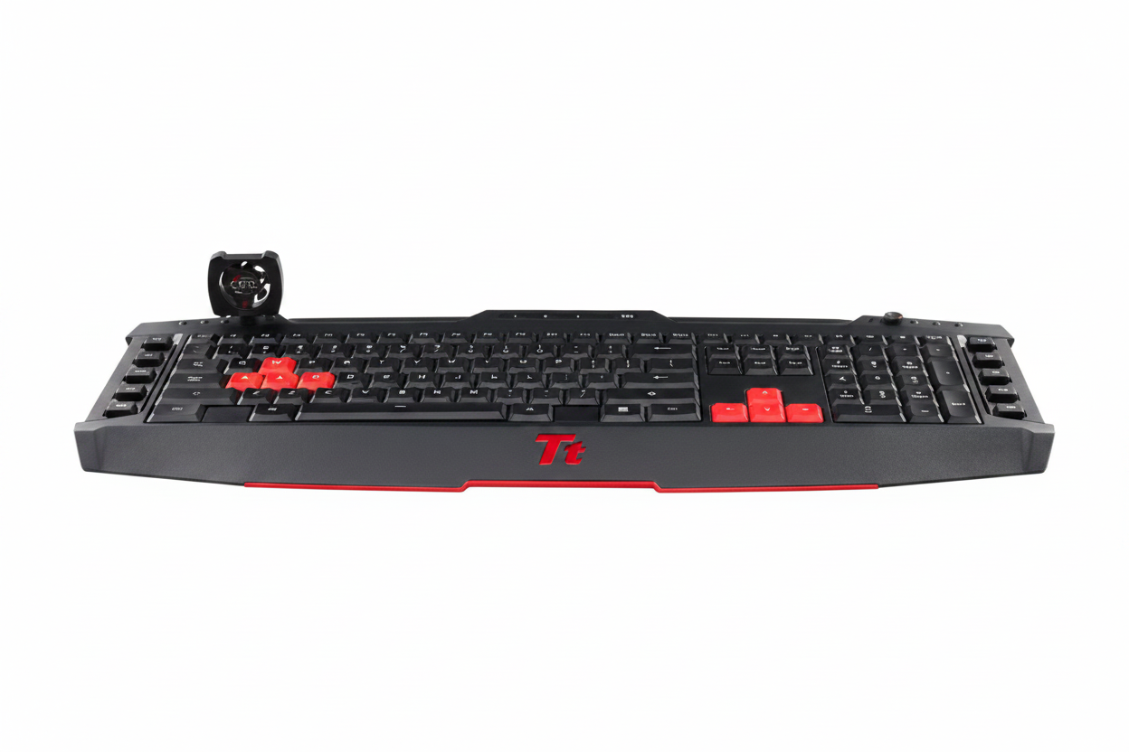 TTE Challenger Pro USB Keyboard – Full-Size Gaming & Office Keyboard | Black