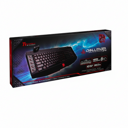 TTE Challenger Pro USB Keyboard – Full-Size Gaming & Office Keyboard | Black