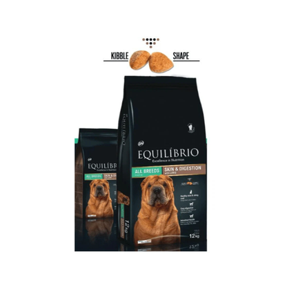 Equilibrio - Skin & Digestion, Lamb Adult Dry Dog Food - 2kg, 12kg