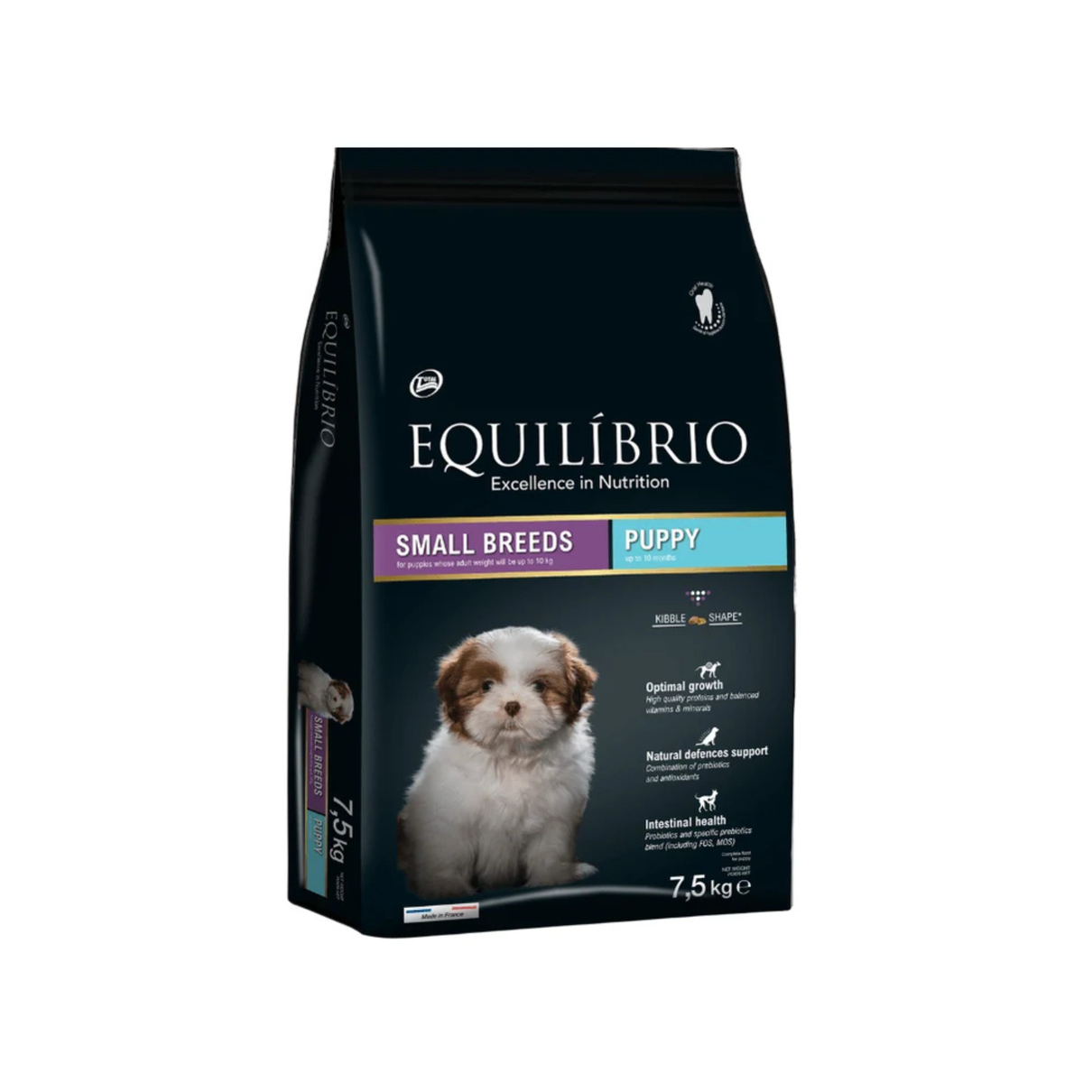 Equilibrio - Small Breed, Puppy Dog Dry Food, With Chicken - 2kg, 7.5kg