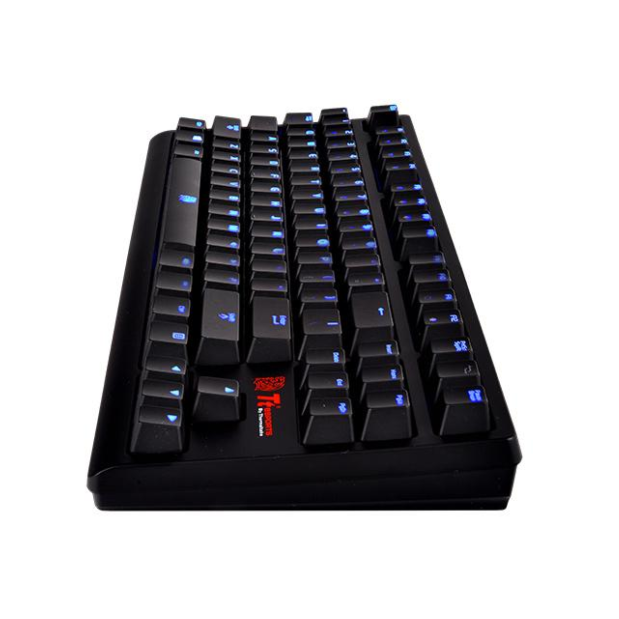 TT POSEIDON ZX Mechanical Gaming Keyboard – Cherry MX Brown Switches & Blue Backlight