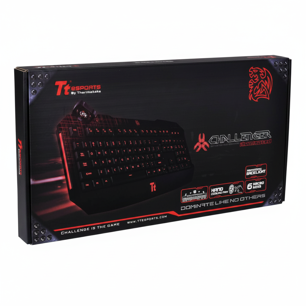 TTE Challenger Ultimate Gaming Keyboard – RGB Gaming Keyboard with High Performance Keys
