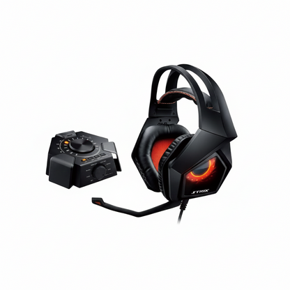 ASUS ROG Strix Pro Gaming Headset – 60mm Drivers & Noise Cancellation | PS4 Compatible