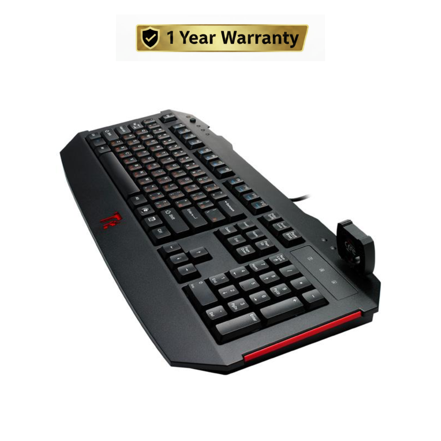 TTE Challenger Gaming Keyboard – USB Wired Gaming Keyboard with Ergonomic Design