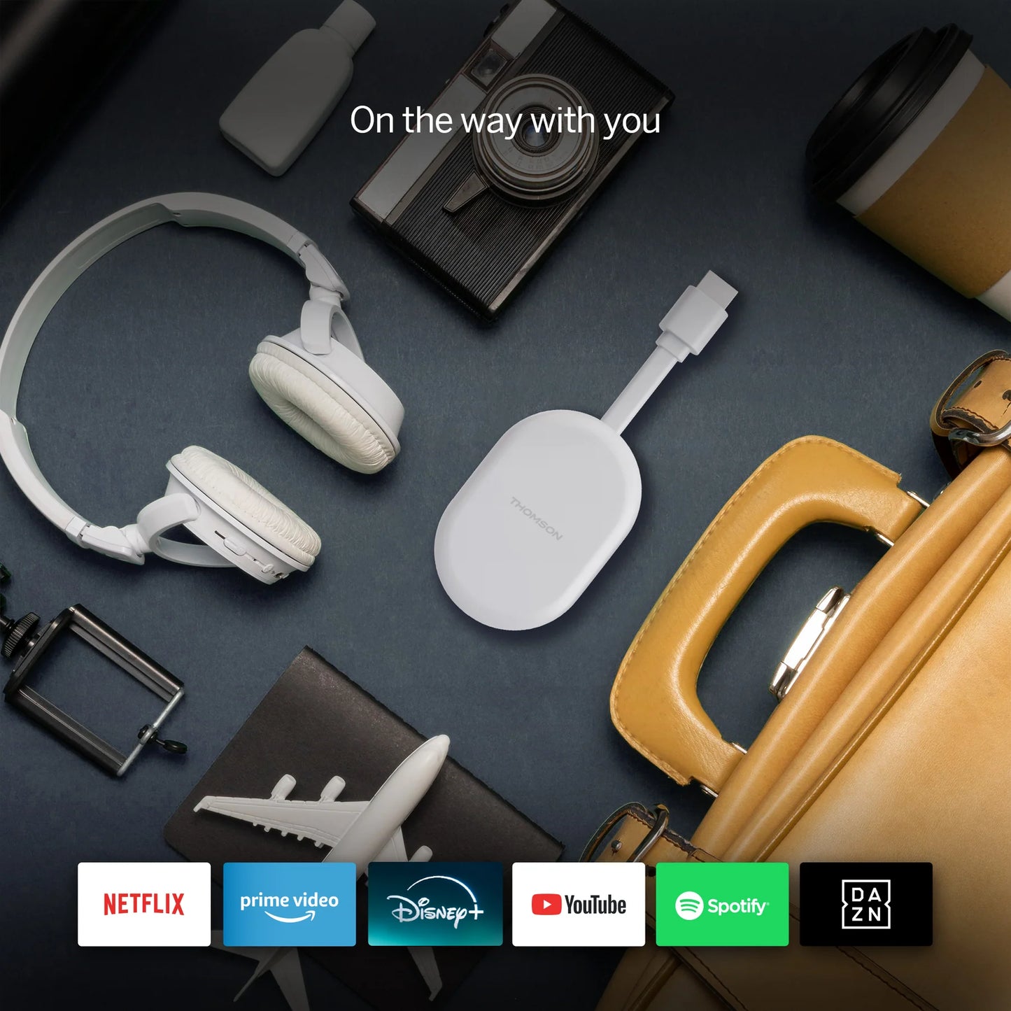 Thomson Google TV Go Cast 150 4K Streaming Stick