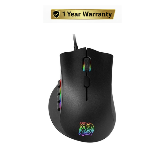 TTE NEMESIS SWITCH Optical RGB Gaming Mouse – 12 Programmable Buttons
