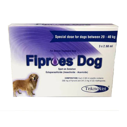 Fiproes® Spot-On for Dogs & Cats (Sold Per Pipette)