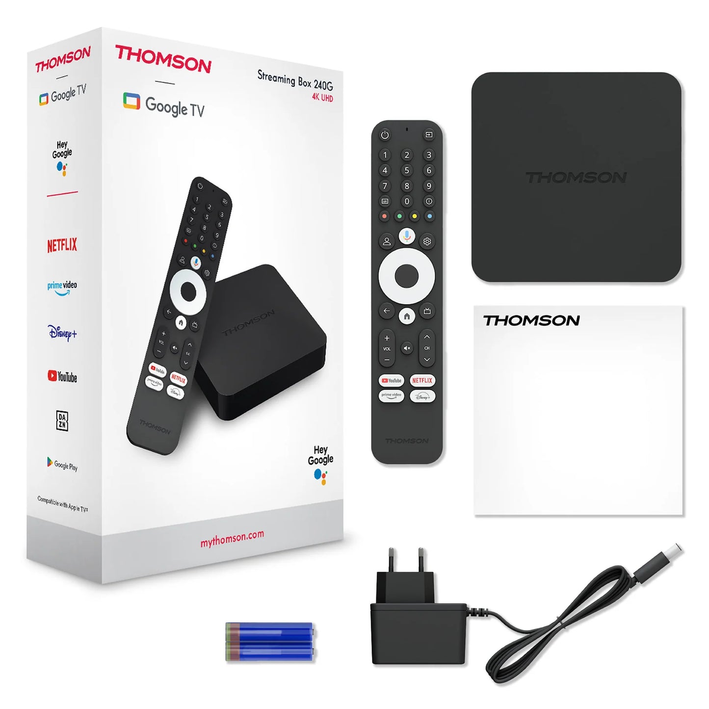 Thomson 4K Google TV Streaming Box (Model 240)