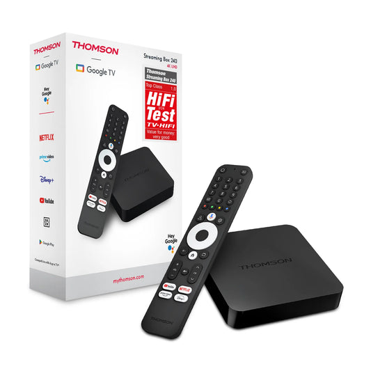 Thomson 4K Google TV Streaming Box (Model 240)