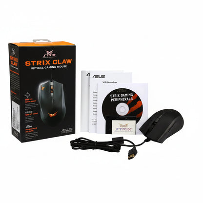 ASUS ROG Strix Claw Wired Optical Gaming Mouse – Ergonomic RGB Gaming Mouse