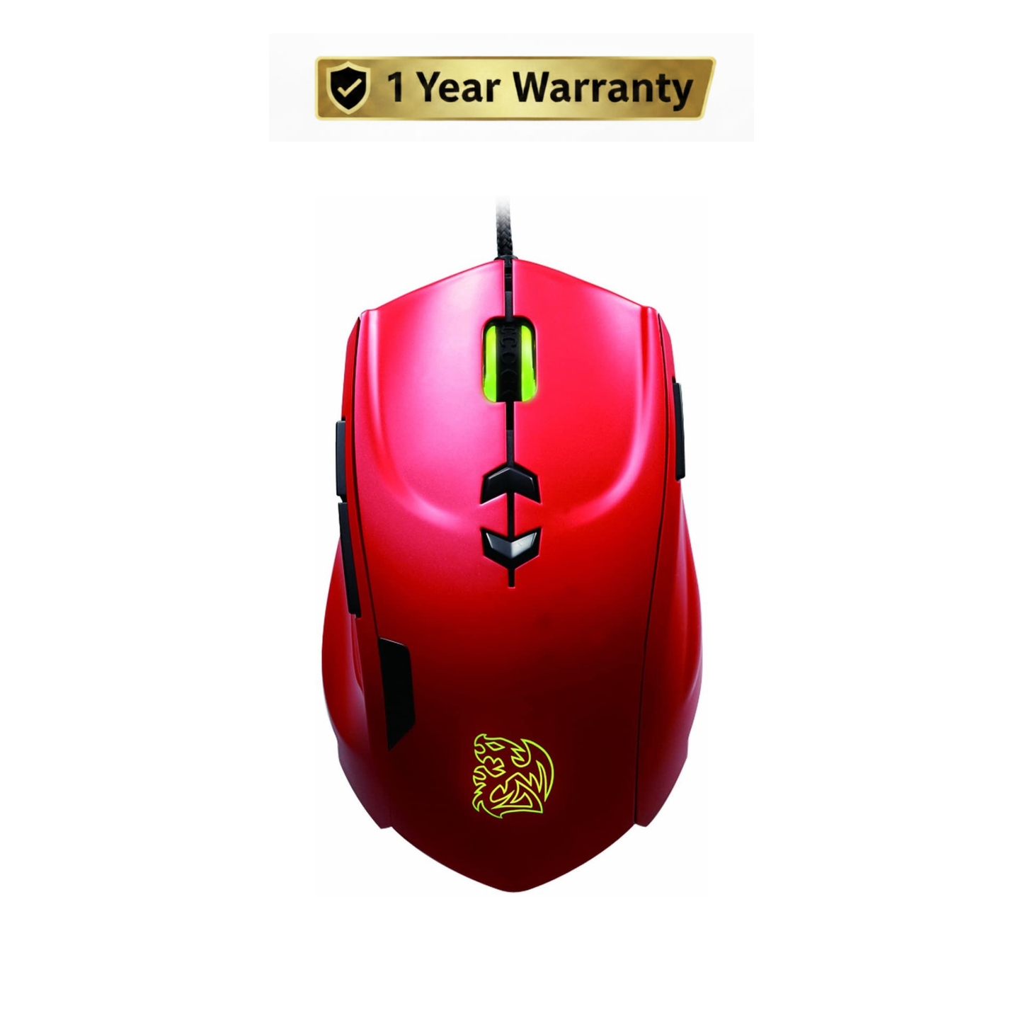 THERON BLAZING Red Gaming Mouse – RGB Optical Gaming Mouse