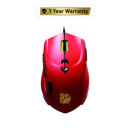 THERON BLAZING Red Gaming Mouse – RGB Optical Gaming Mouse