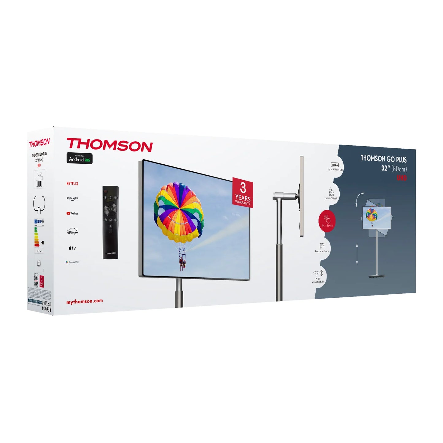Thomson 32” Portable Touch Screen Smart TV