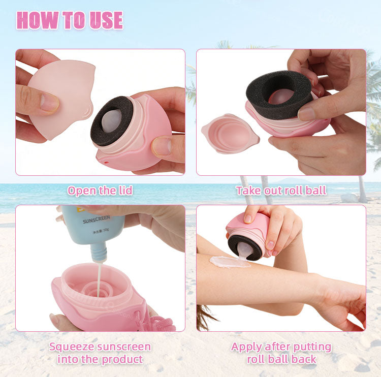 Roll On Sunscreen Applicator