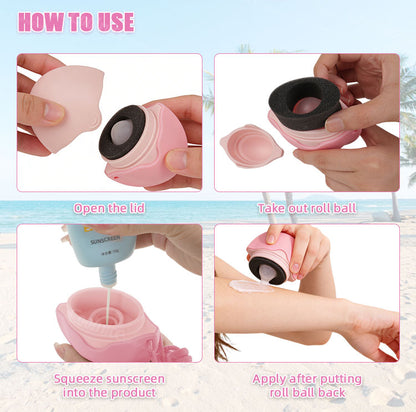 Roll On Sunscreen Applicator