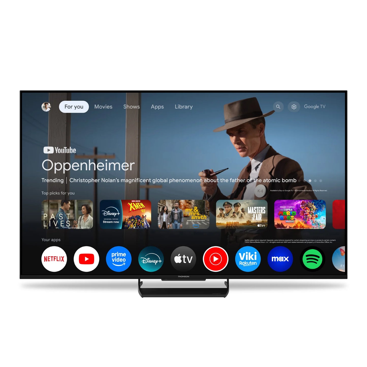 Thomson 55” Mini LED 4K Google TV (144Hz)
