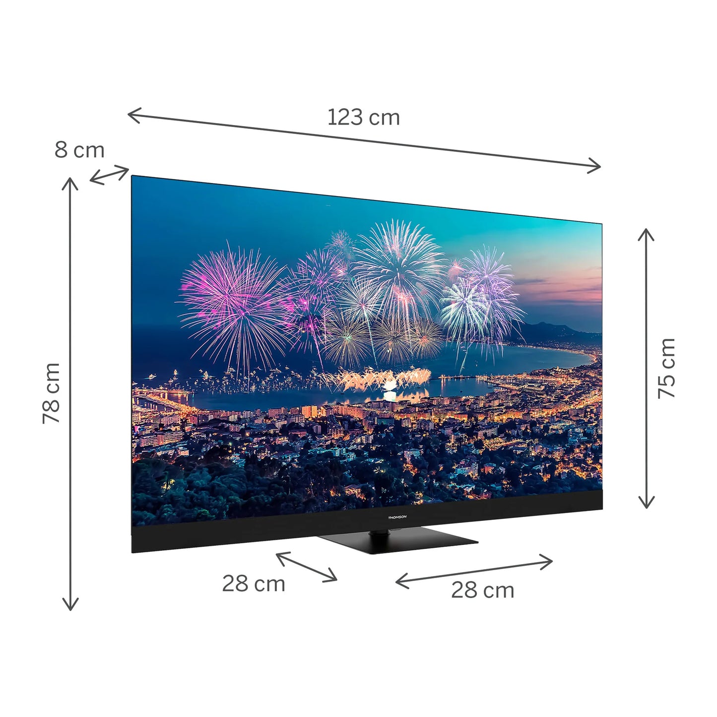 Thomson 55” QLED Plus 4K Google TV