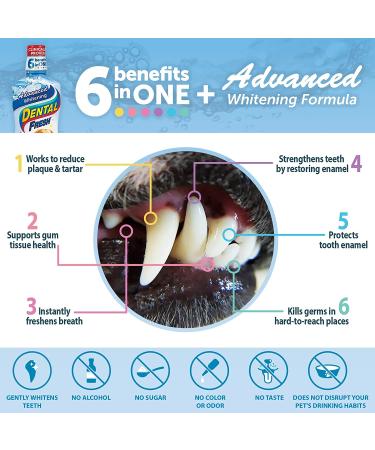 Dental Fresh® Water Additive for Dogs & Cats - Original & Advanced Whitening Formulas