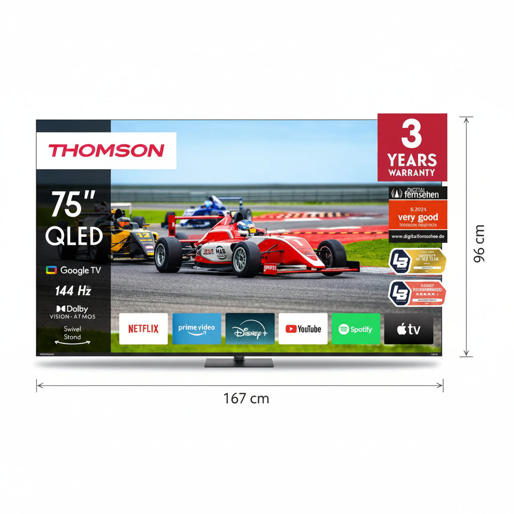 Thomson QLED PRO 4K Google TV (144Hz)