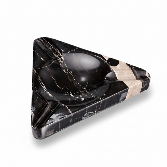 HADDAQ Marble Ashtrays - Natural Elegance, Made Unique