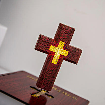 Holy Bible LED Cross Lamp