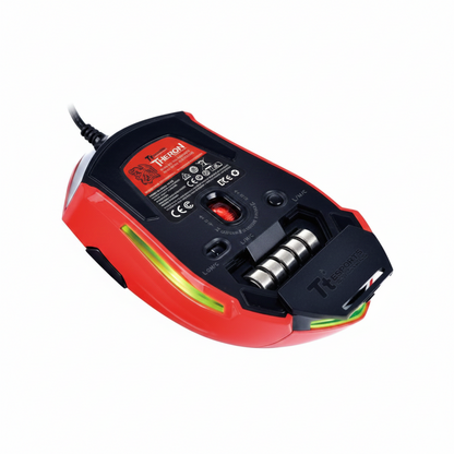 THERON BLAZING Red Gaming Mouse – RGB Optical Gaming Mouse