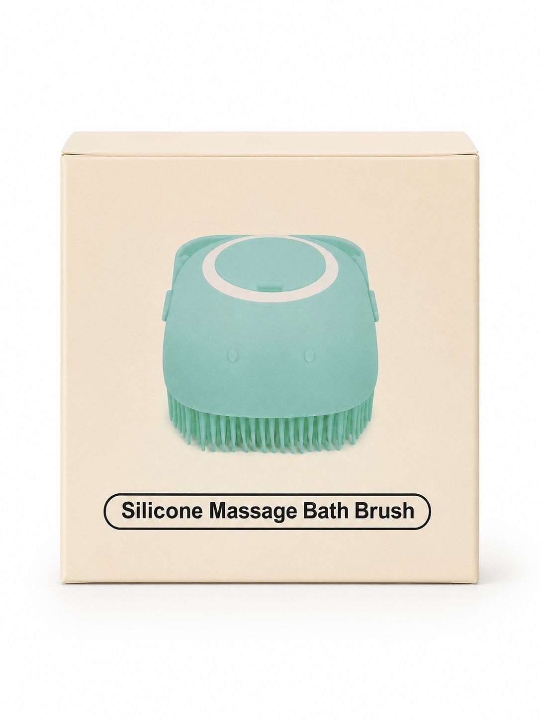 Silicone Massage Bath Brush – Soft Cleaning &amp; Shampoo Brush