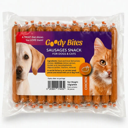 Sausage Snacks for Dogs & Cats