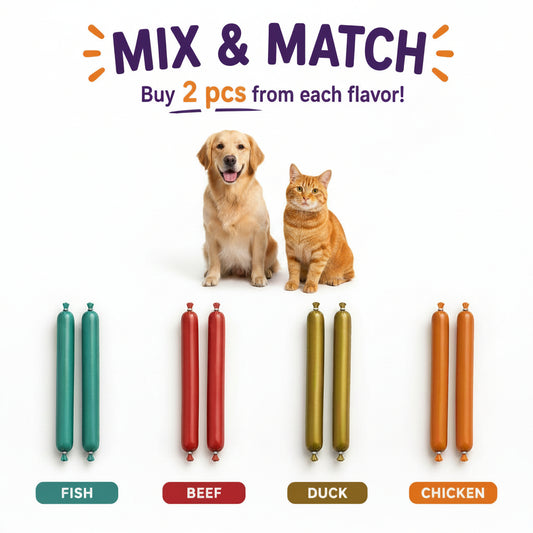 Sausage Snacks for Dogs & Cats