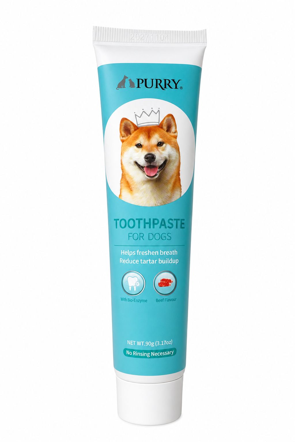 Purry Pet Dental Care For Dogs - Beef or Mint Flavor