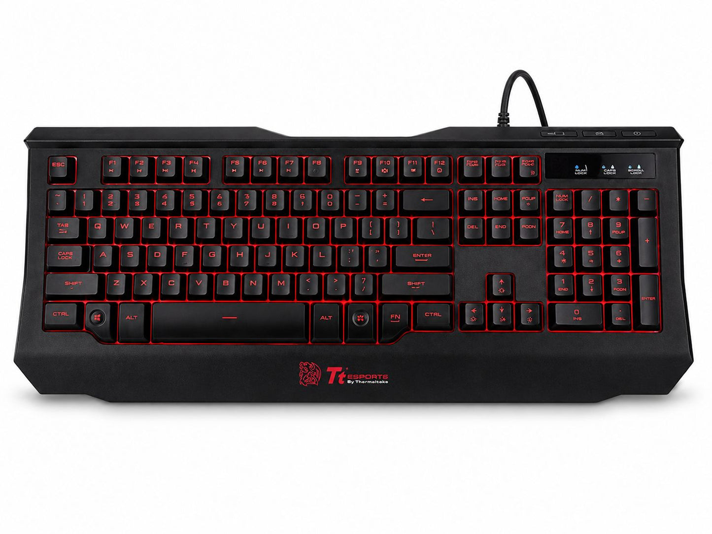 TT Knucker 4-in-1 Gaming Kit – Gaming Keyboard, Mouse, Headset & Mousepad Combo