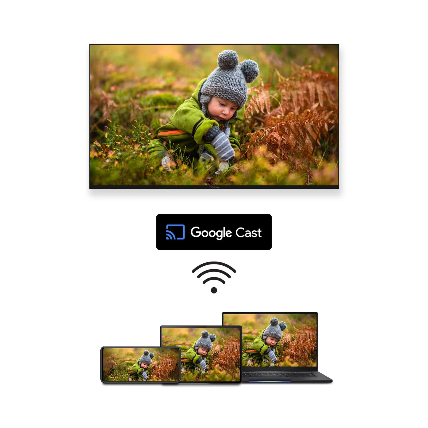 Thomson 55” QLED Plus 4K Google TV