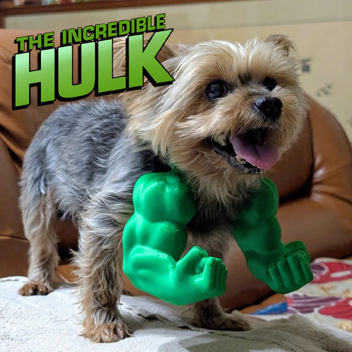 Muscle Arms Pet Costume – Funny 3D Printed Accessory for Cats & Dogs 💪🐶🐱