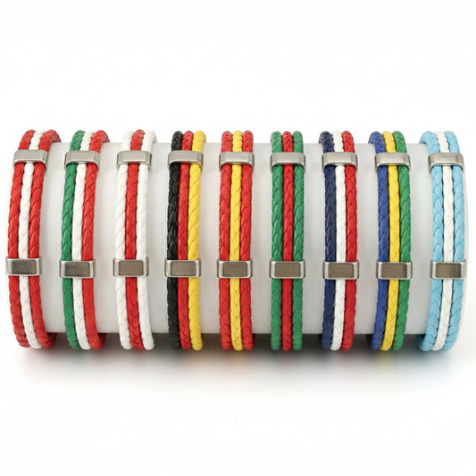 World Cup Flag Color Bracelet