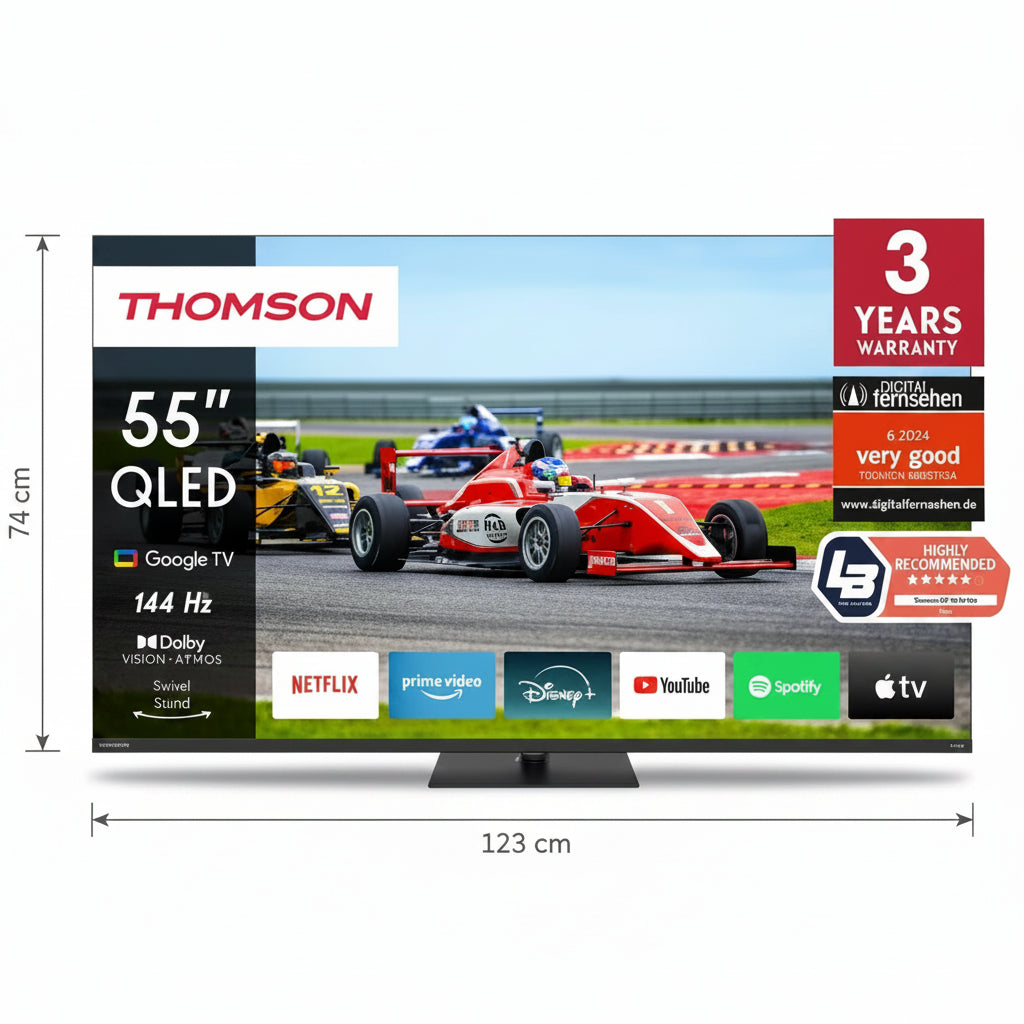 Thomson QLED PRO 4K Google TV (144Hz)