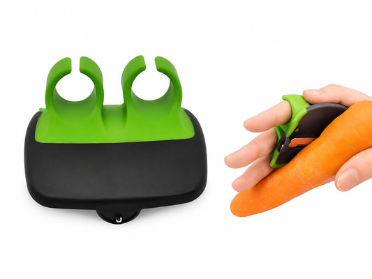 2‑in‑1 Vegetable Peeler & Finger Guard