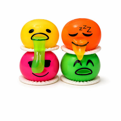 Emoji Slime Stress Balls – (4 PCS SET)