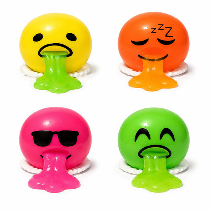 Emoji Slime Stress Balls – (4 PCS SET)